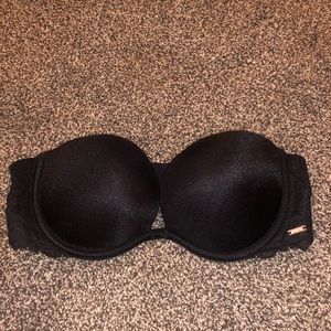 PINK Victoria’s Secret push-up strapless bra